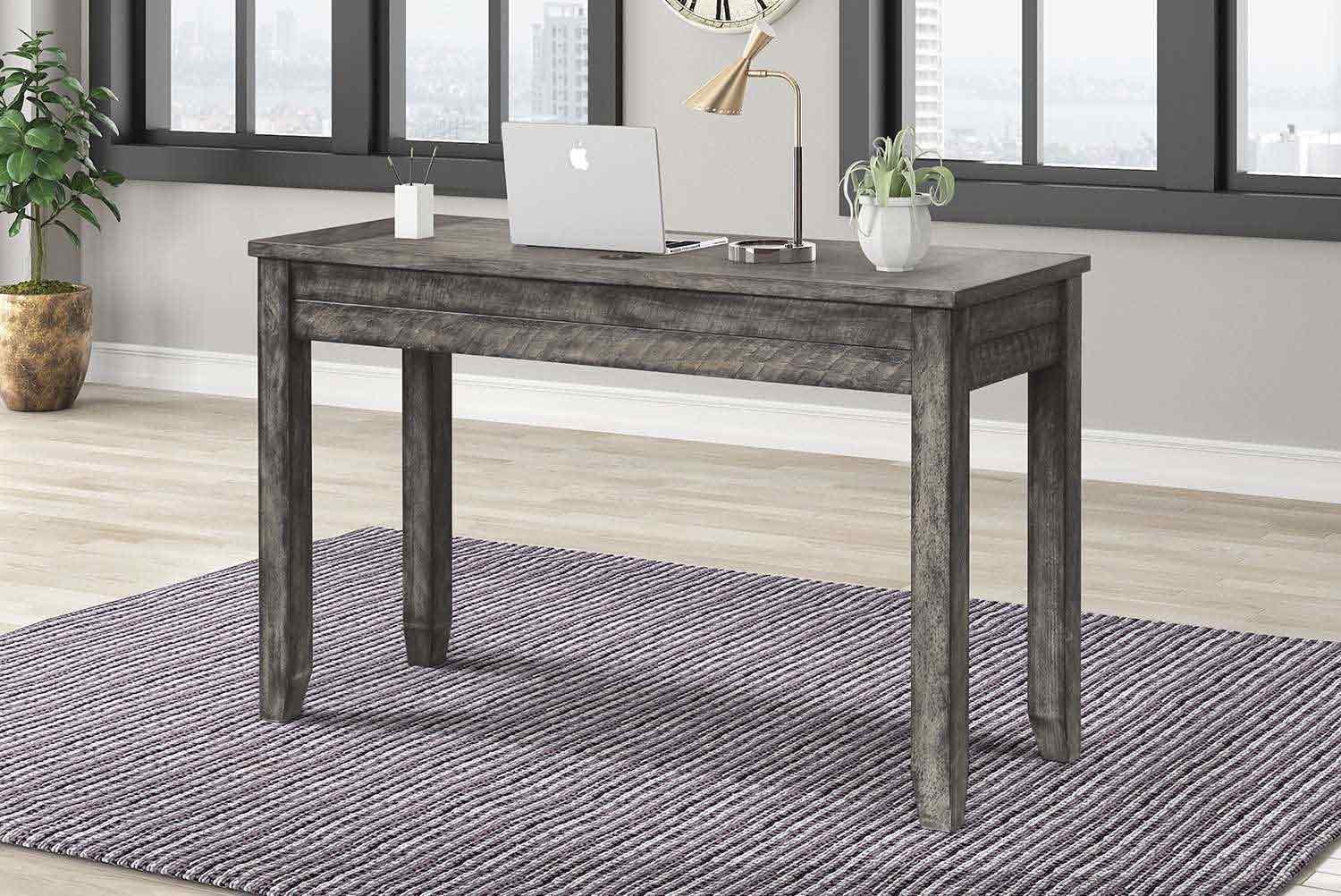 Parker House Tempe 47 Inch Writing Desk - Grey Stone