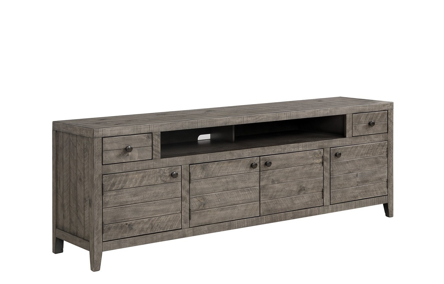Parker House Tempe 84 Inch TV Console - Grey Stone