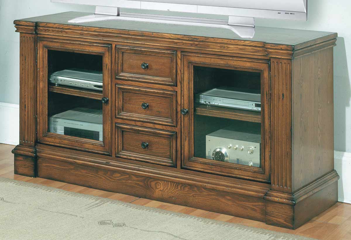 Parker House Yorktown 65 in TV Console with Power Center