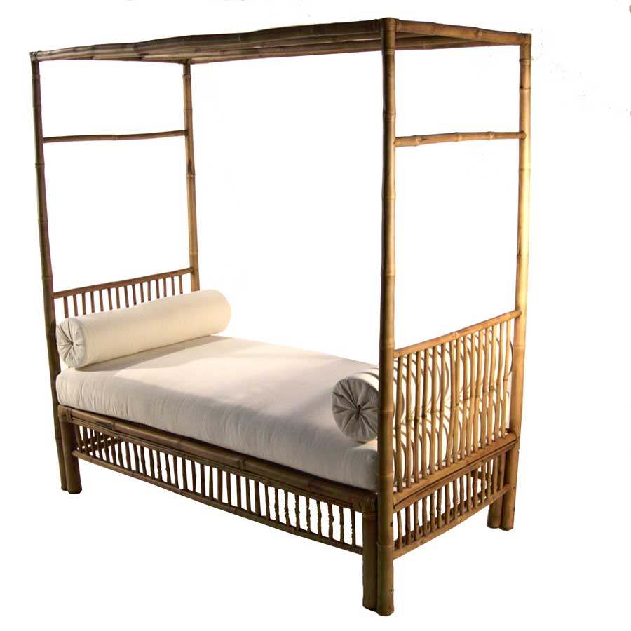 Padma's Plantation Solitude Day Bed-Natural Antique SDB01-NAT At ...