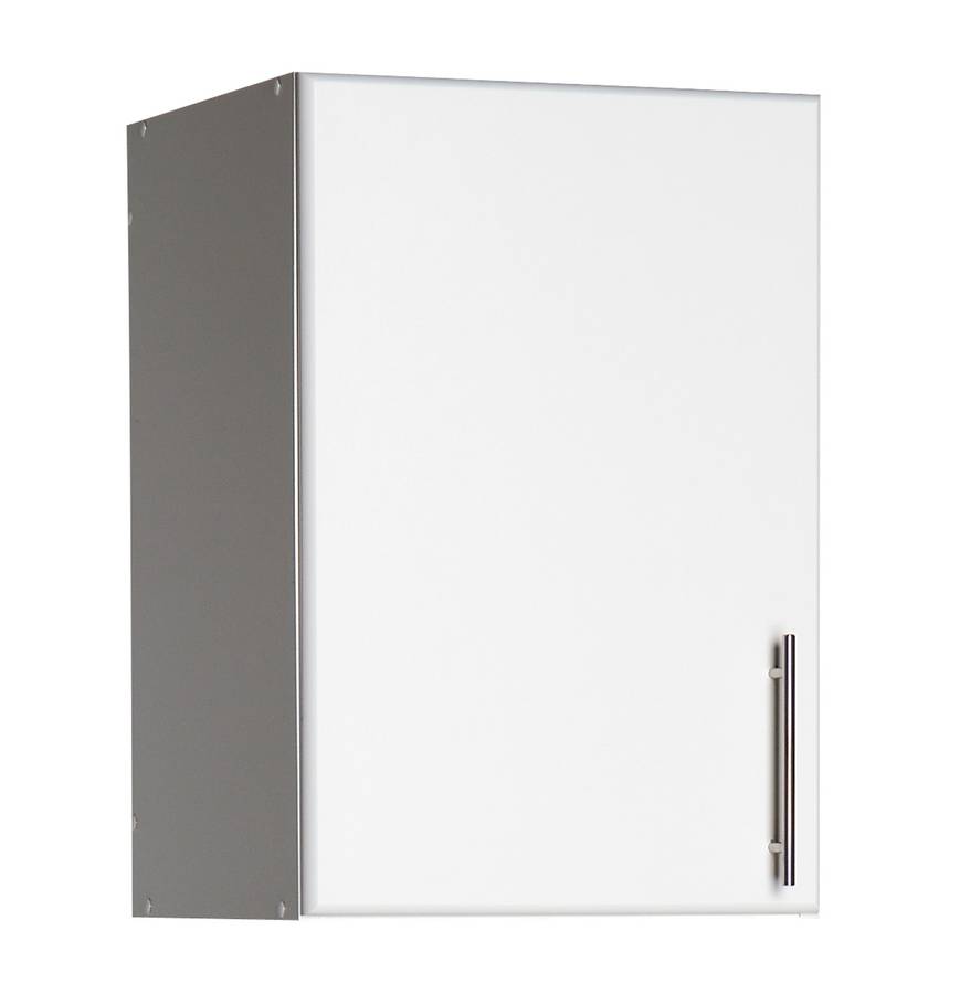 Prepac White Elite 16in Topper-Wall Cabinet with 1 Door