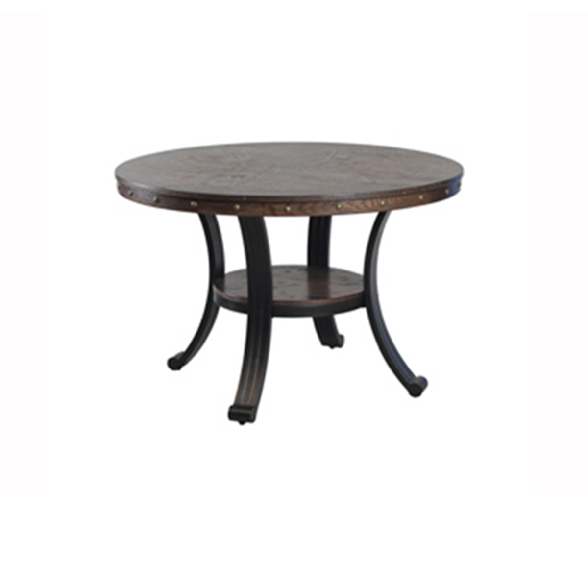 Powell Franklin Dining Table - Rustic Umber