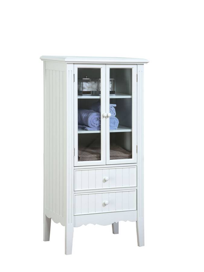 Powell Color Story Pure White Bath Curio