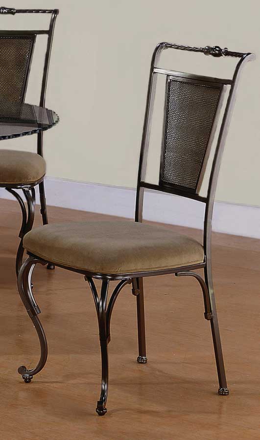 Powell Chevy Chase Dark Bronze Dining Side Chair