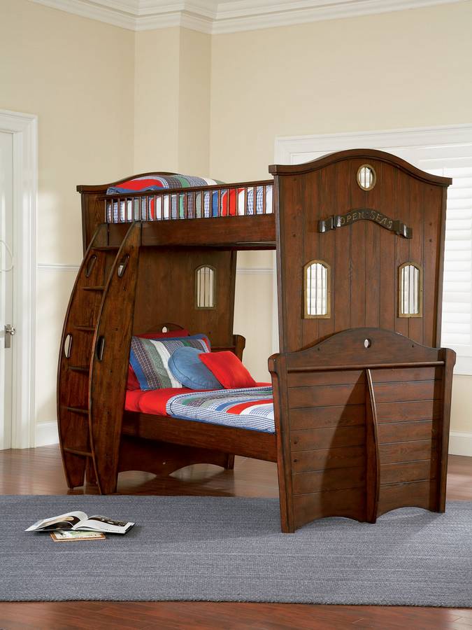 Powell Shiver Me Timbers Twin Size Bunk Bed