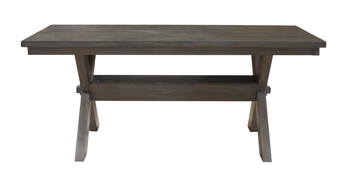 Powell Turino Rectangle Dining Table - Grey Oak