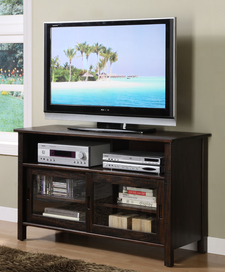 Powell Distressed Rustic TV Stand