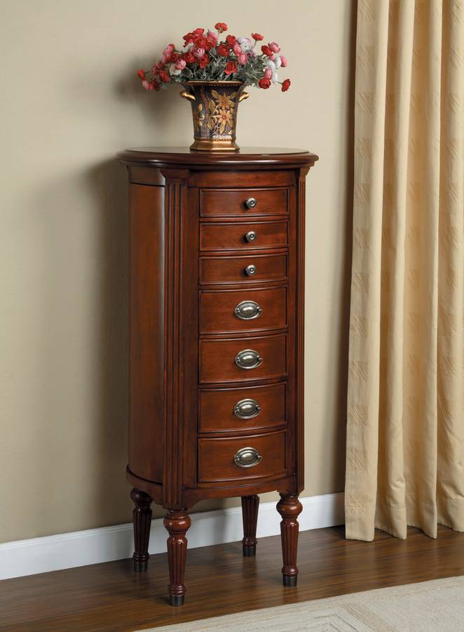 Powell Marquis Cherry Jewelry Armoire