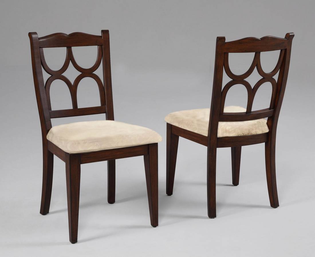 Powell Masterpiece Faux Medium Mahogany Game Chair Powell Masterpiece Faux Medium Mahogany Game Chair