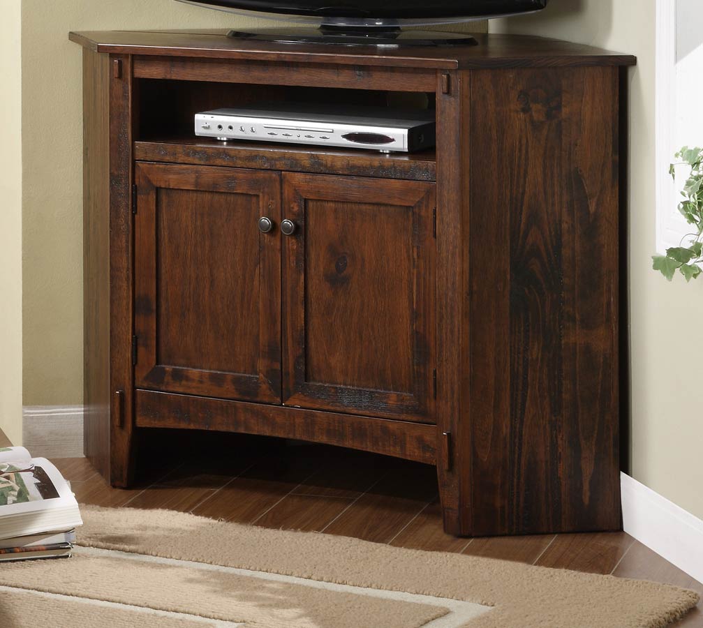 Powell Rustic Corner Tv Stand Pw 634 954 At Homelement Com