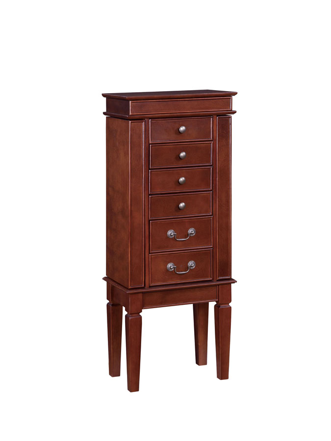 Powell Walnut Jewelry Armoire