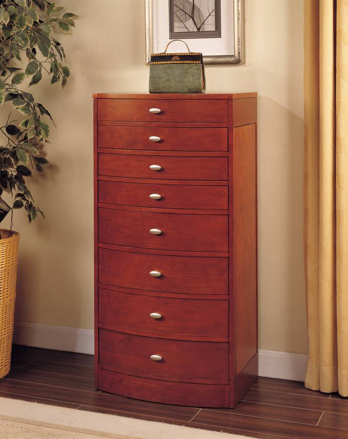 Powell Natural Cherry Jewelry Armoire