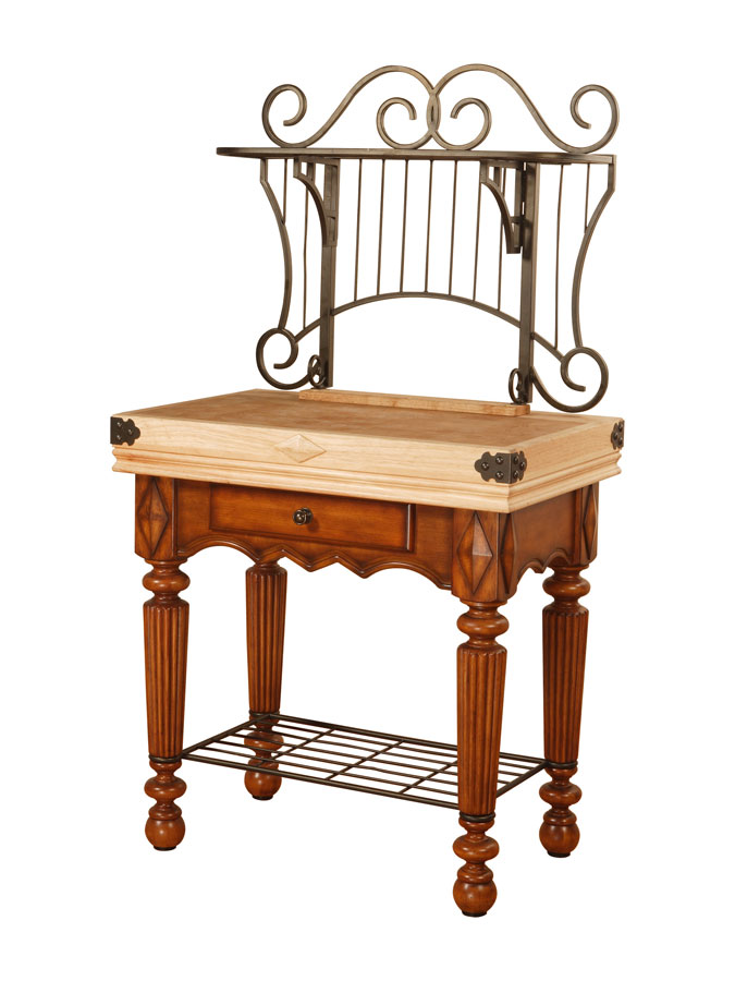 Powell Bakers Rack Attachment for Kitchen Island PW923459 at