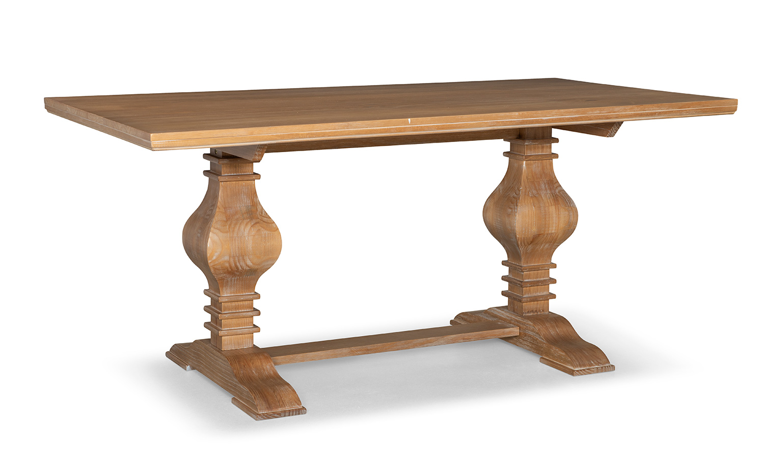 Powell McLeavy Dining Table - Rustic Honey