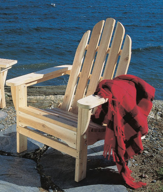 Rustic Cedar Cedar Looks Adirondack Chair