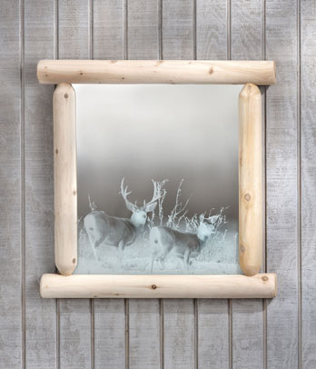 Rustic Cedar Cedar Looks Wilderness Mirror Rustic Cedar Cedar Looks Wilderness Mirror