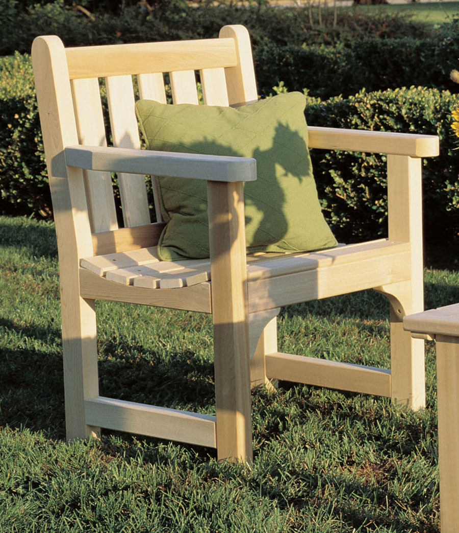 Rustic Cedar Cedar Looks English Garden Chair