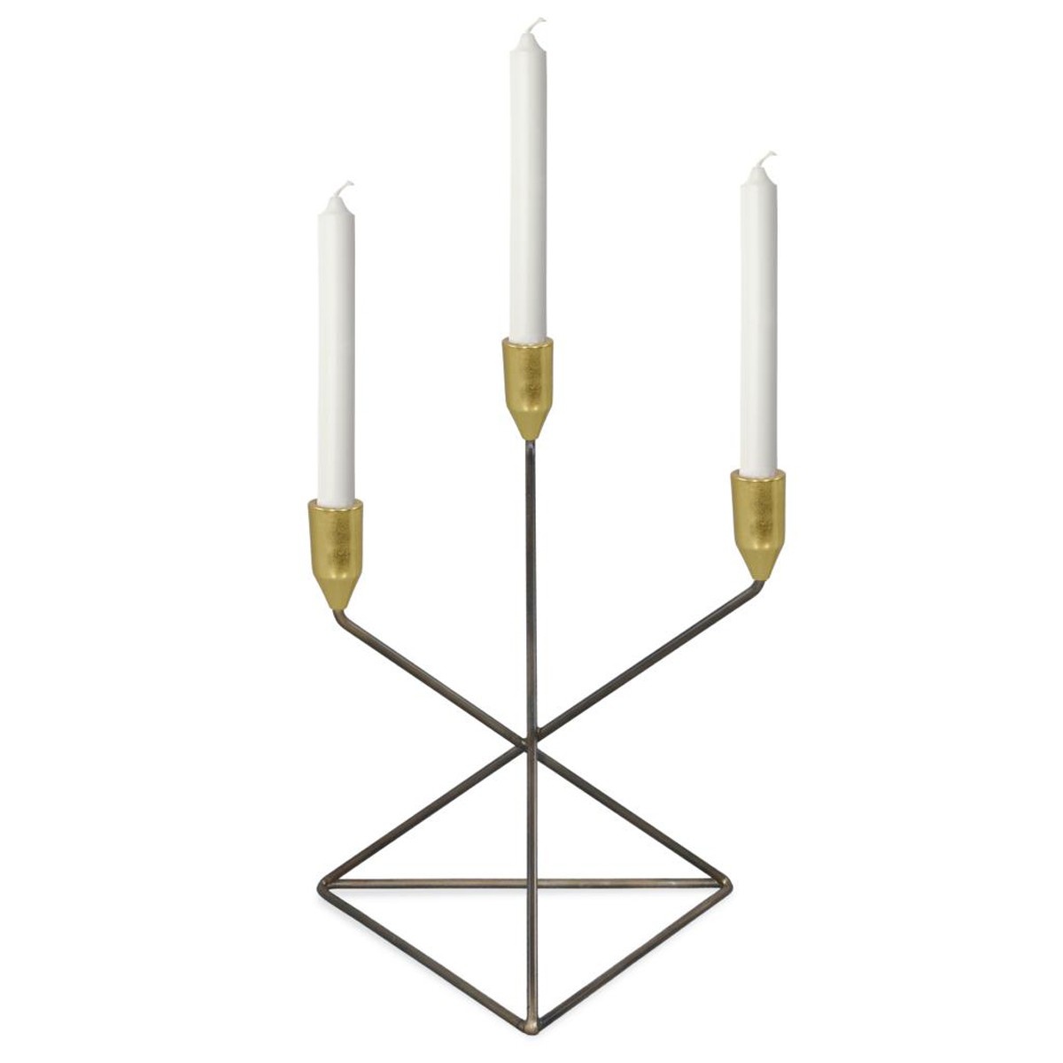 Ren-Wil Evie Candle Holder - Antique Gold