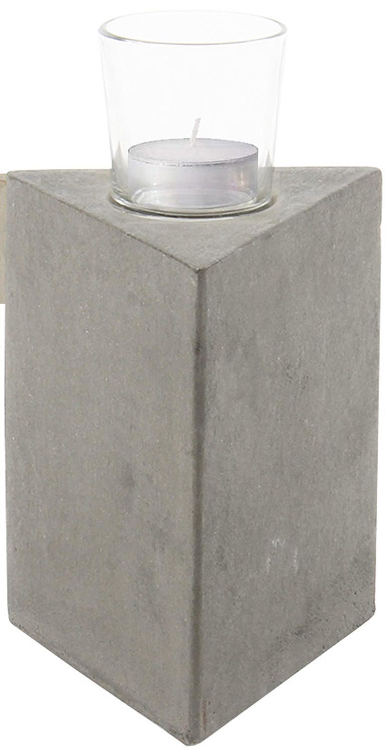 Ren-Wil Element II Candle Holder - Grey