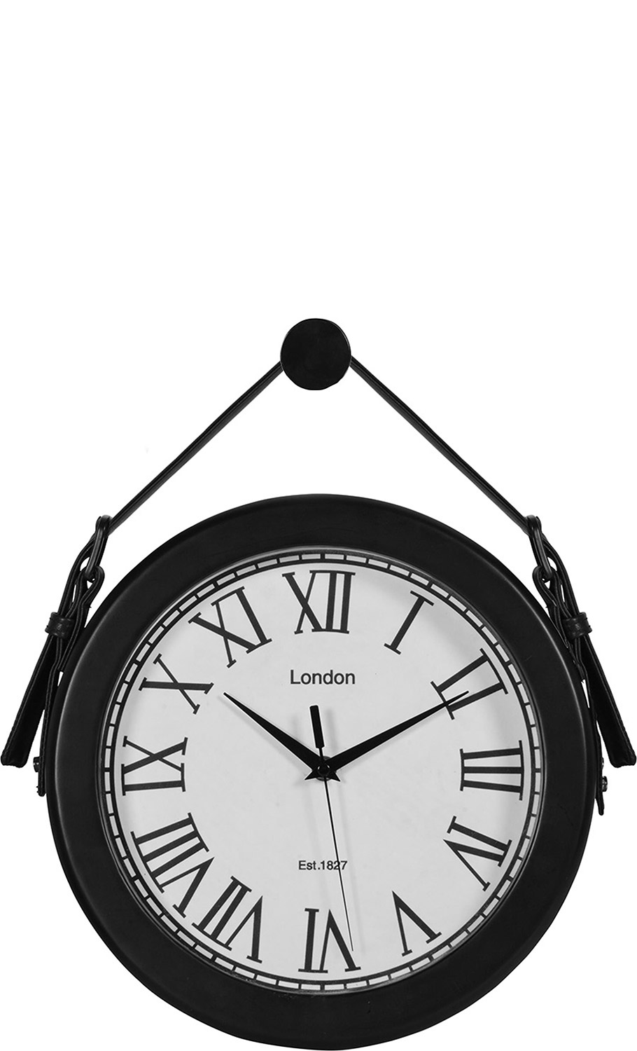 Ren-Wil Lewis Clock - Matte Black