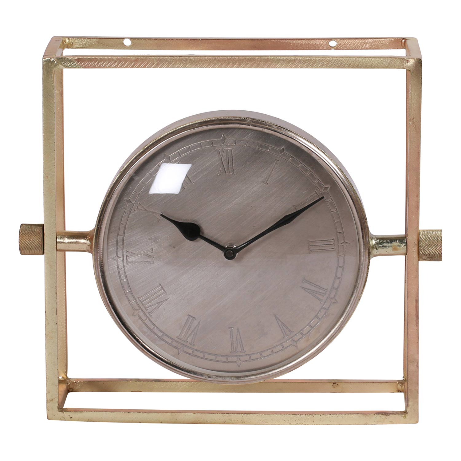 Ren-Wil Belfield Clock - Brass Plated