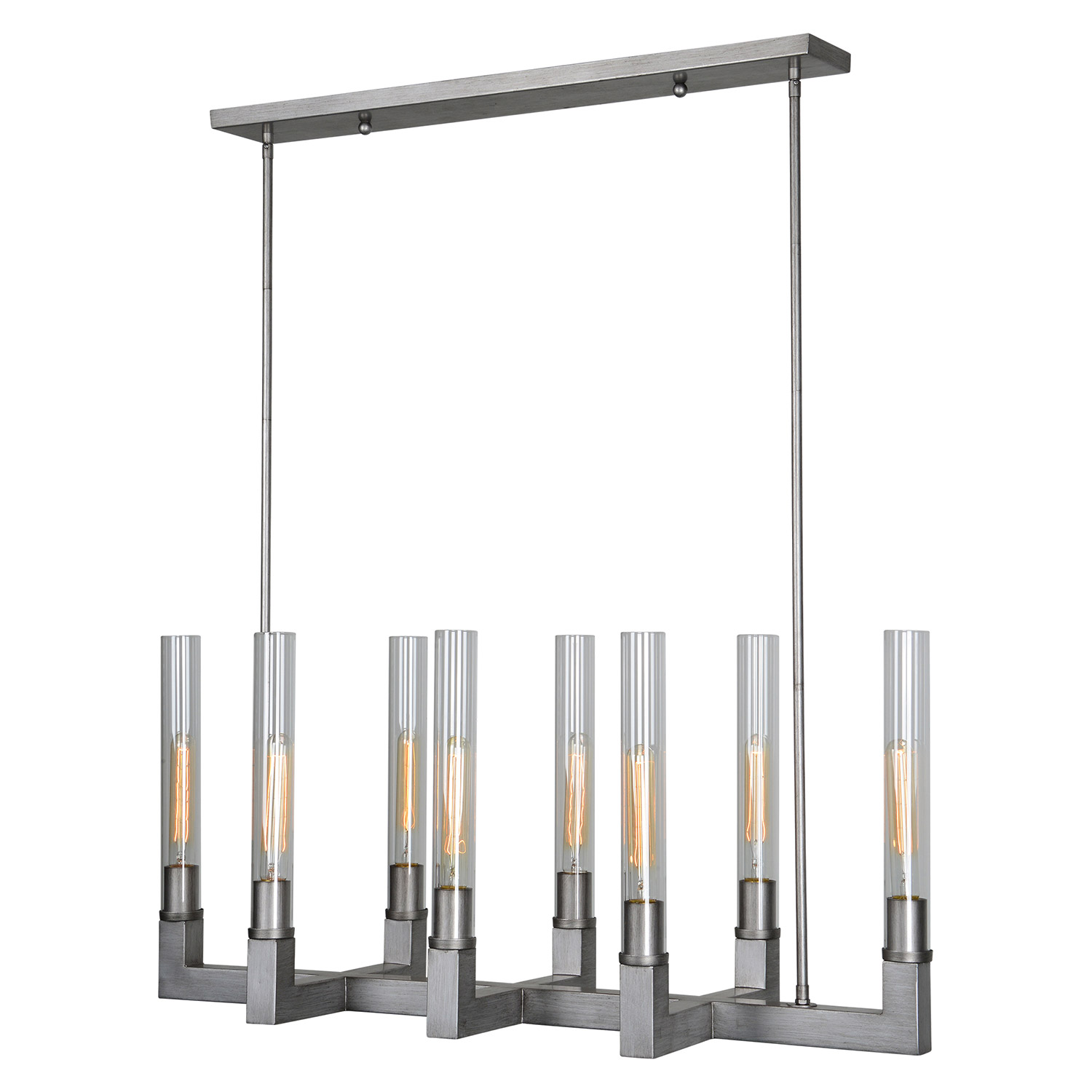 Ren-Wil Grant Ceiling Fixture - Burnished Pewter