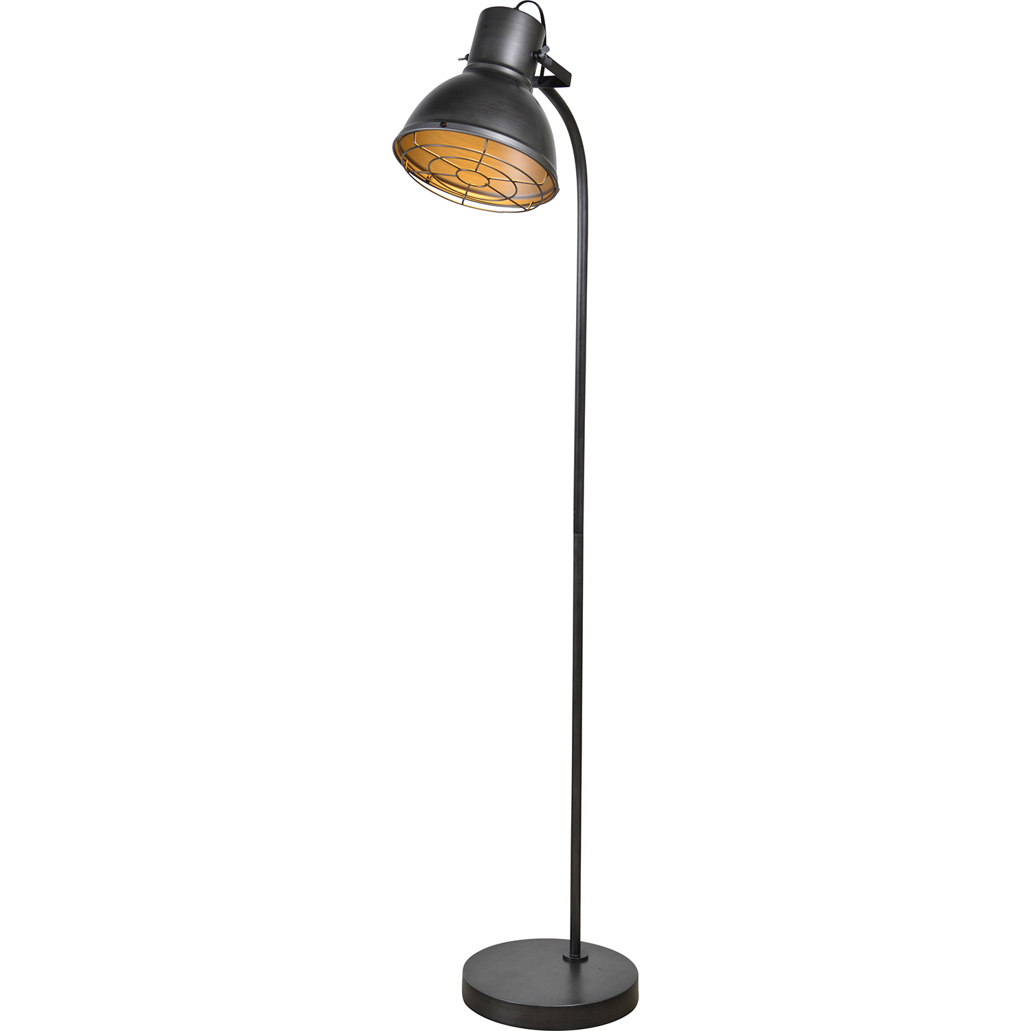 Ren-Wil Perdita Floor Lamp - Charcoal Grey