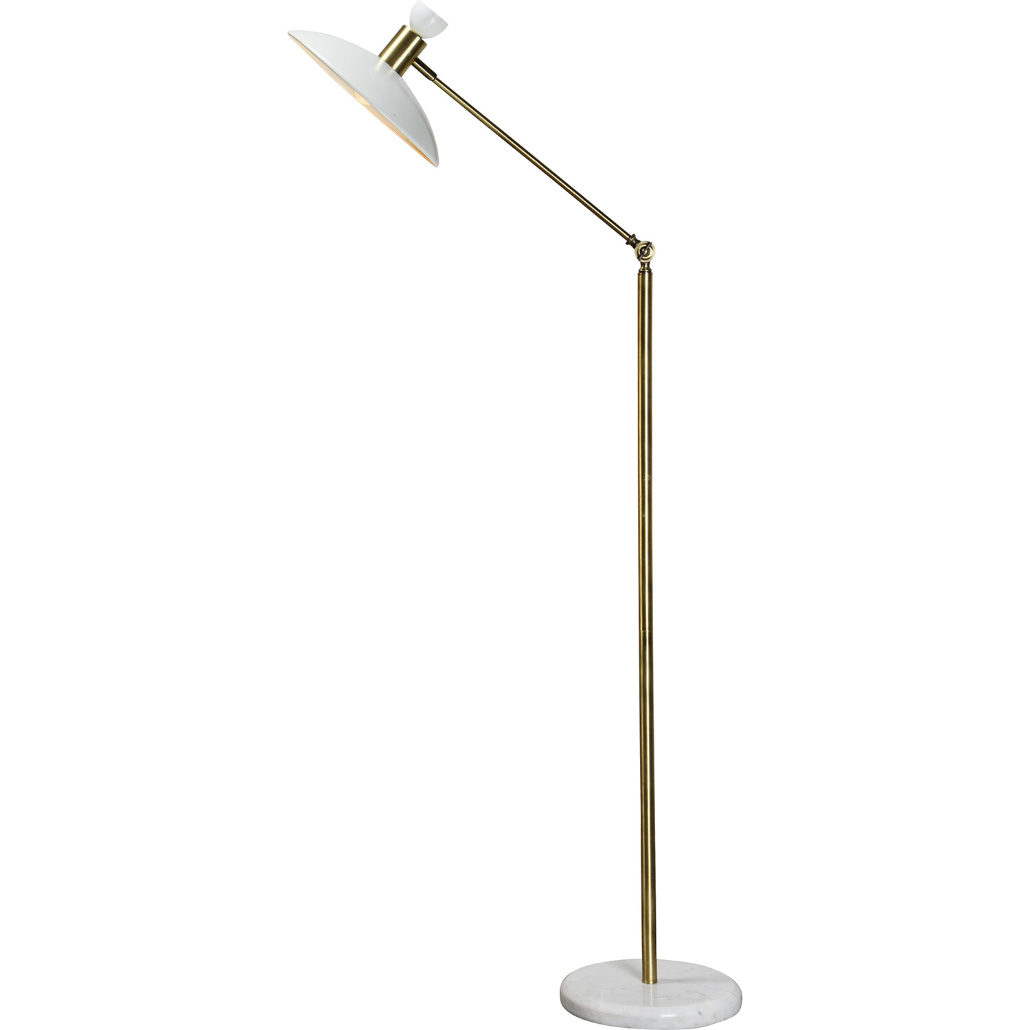 Ren-Wil Troilus Floor Lamp - Polished Brass