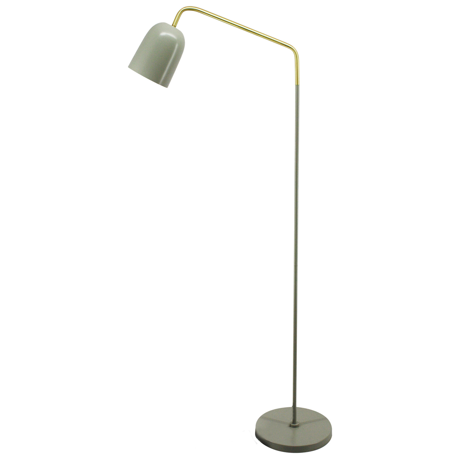 Ren-Wil Parker II Floor Lamp - Seimens Grey