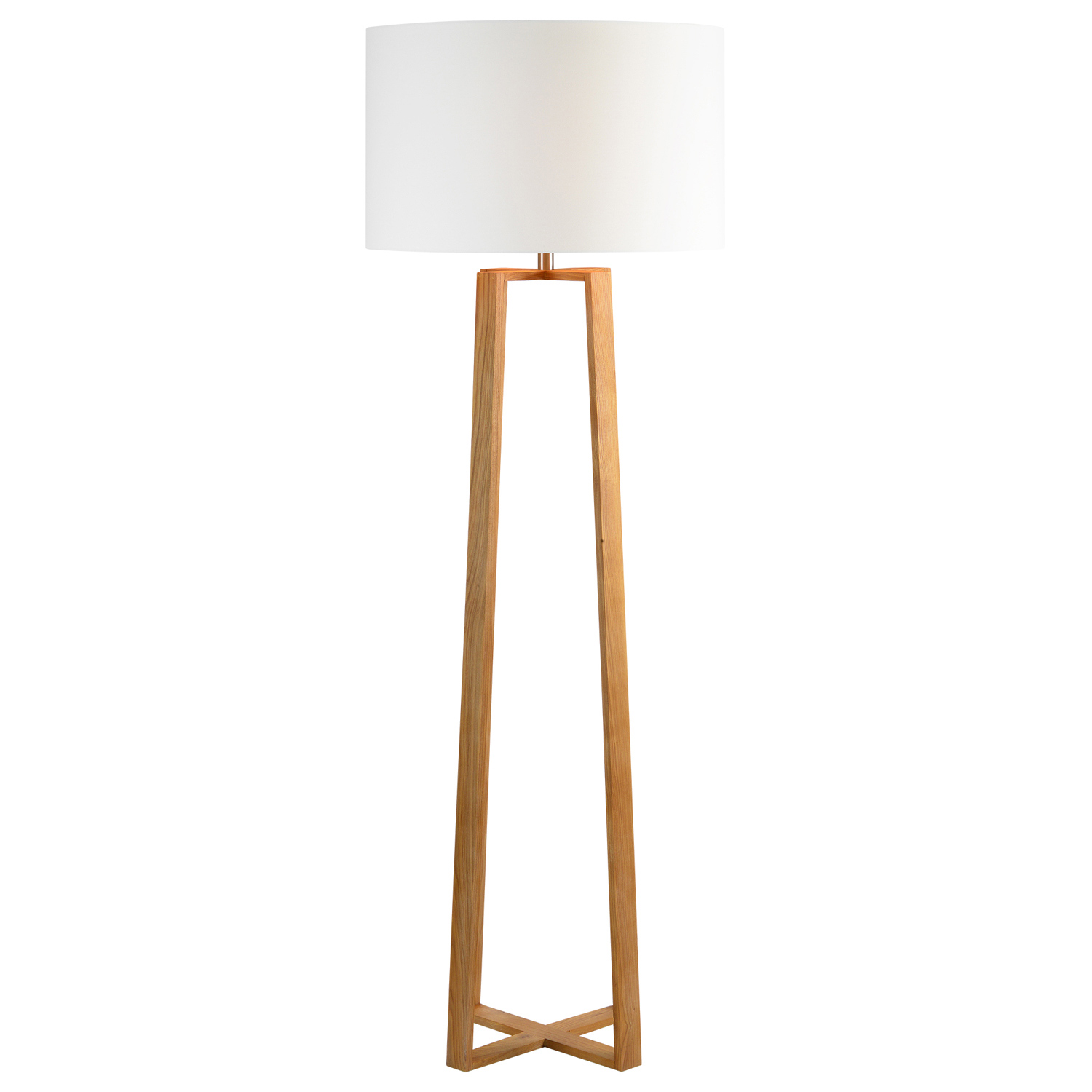 Ren-Wil Cranston Floor Lamp - Natural Wood Color