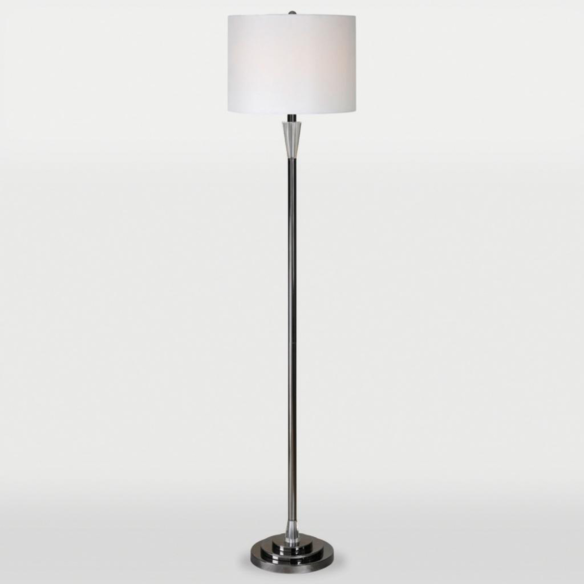 Ren-Wil Arkitekt Floor Lamp - Brushed Nickel