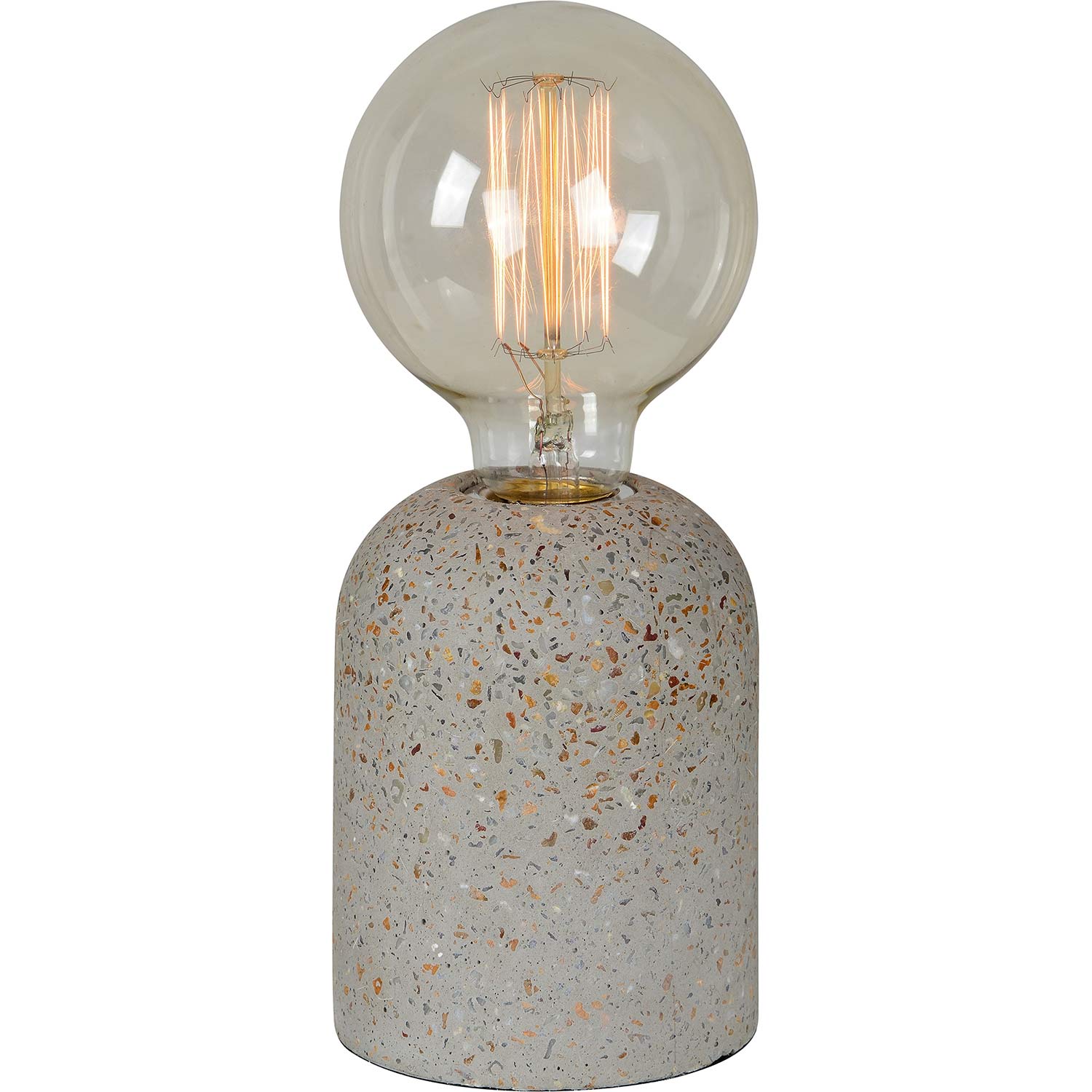 Ren-Wil Sobella Table Lamp - Beige Cement/Stone Speckles