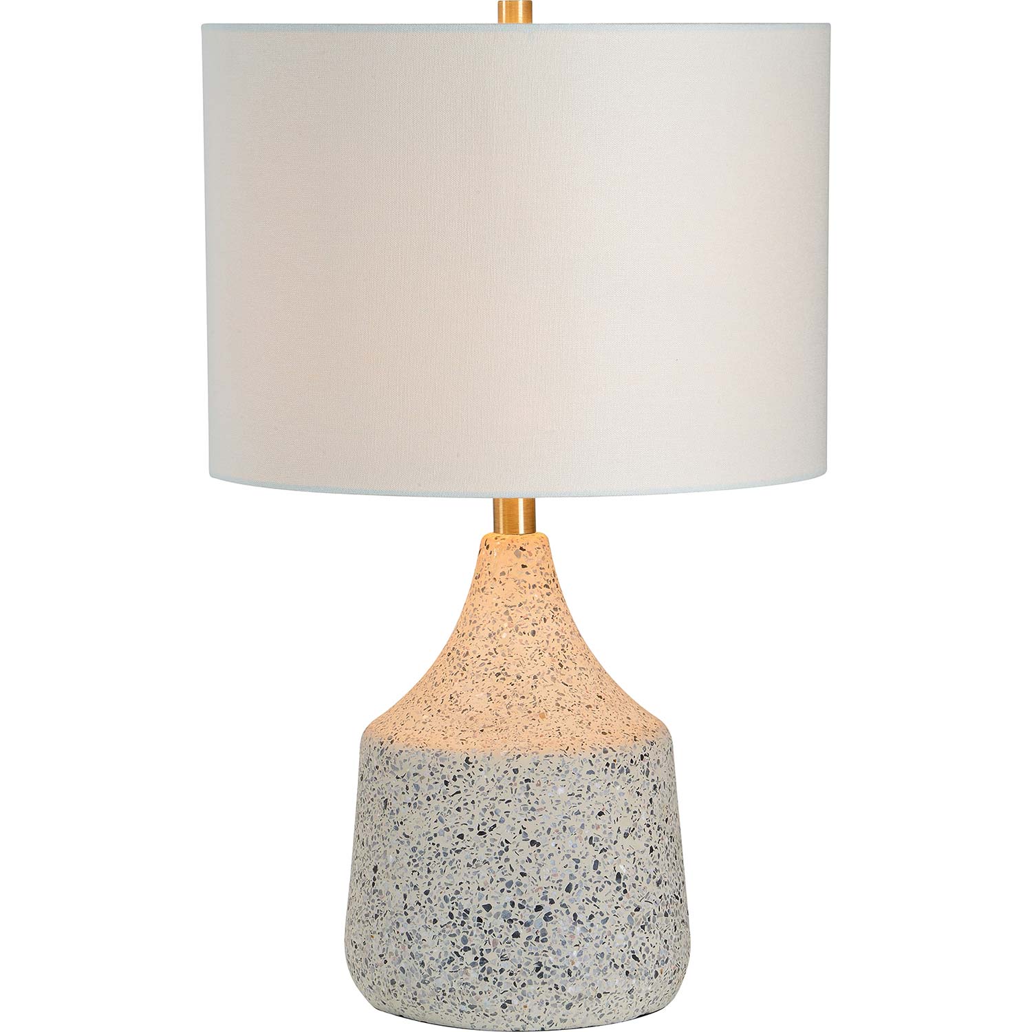 Ren-Wil Longmore Table Lamp - Beige Cement/Stone Speckles
