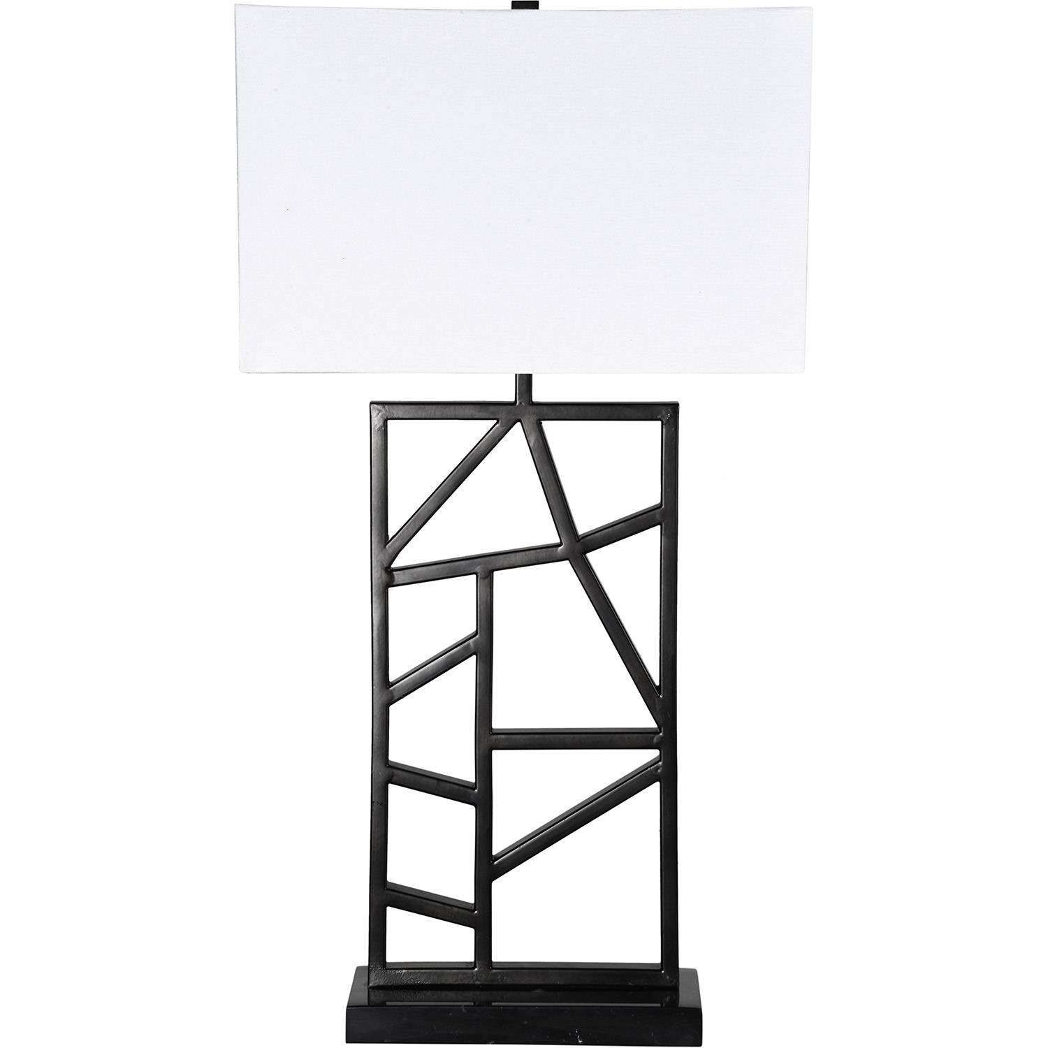 Ren-Wil Kingswood Table Lamp - Black Marble