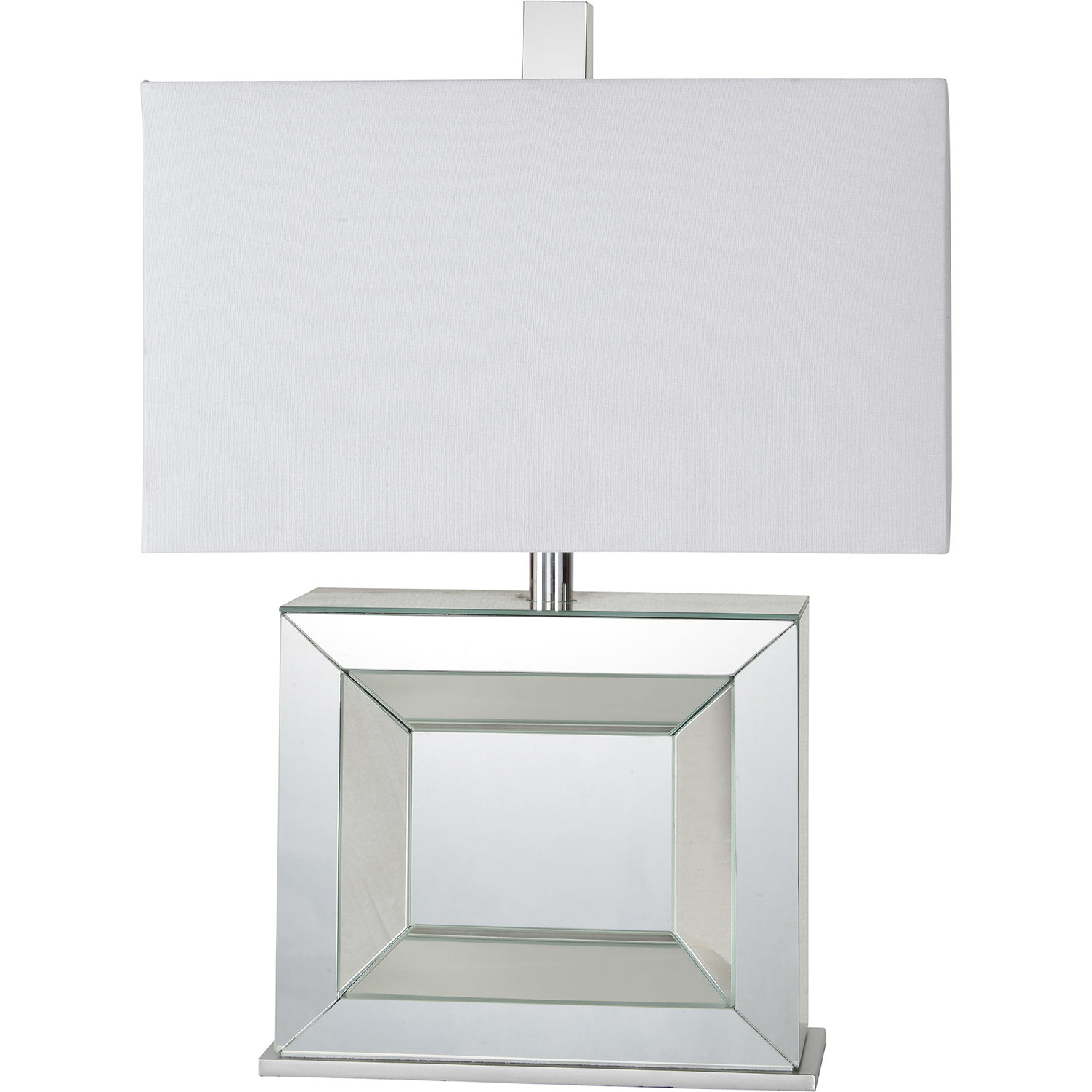 Ren-Wil Saca Table Lamp - Silver Mirror