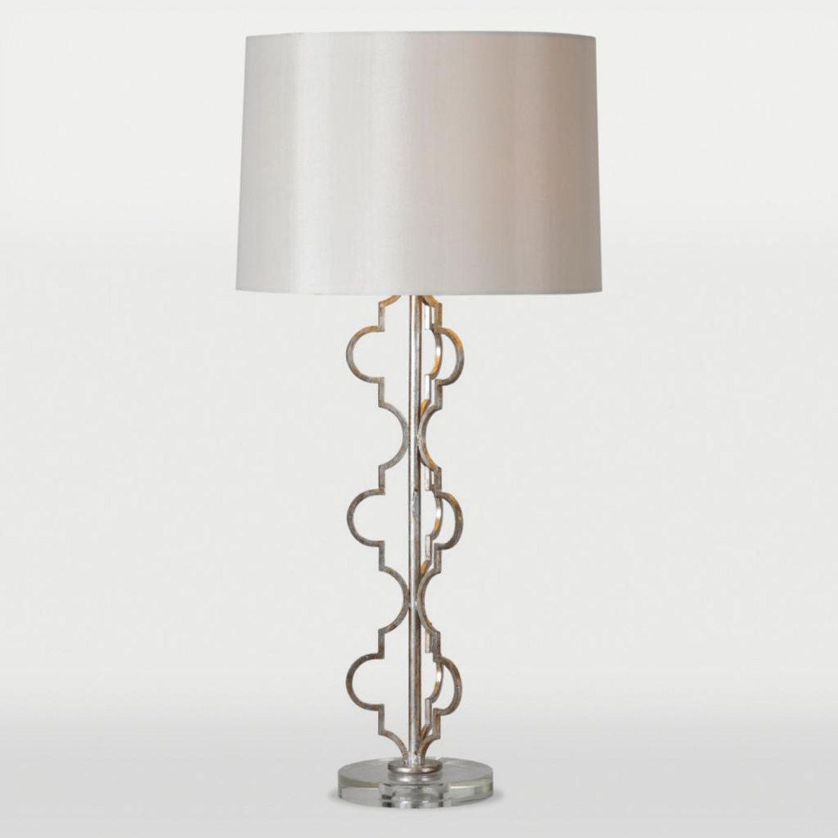Ren-Wil Dynasty Table Lamp - Silver Leaf