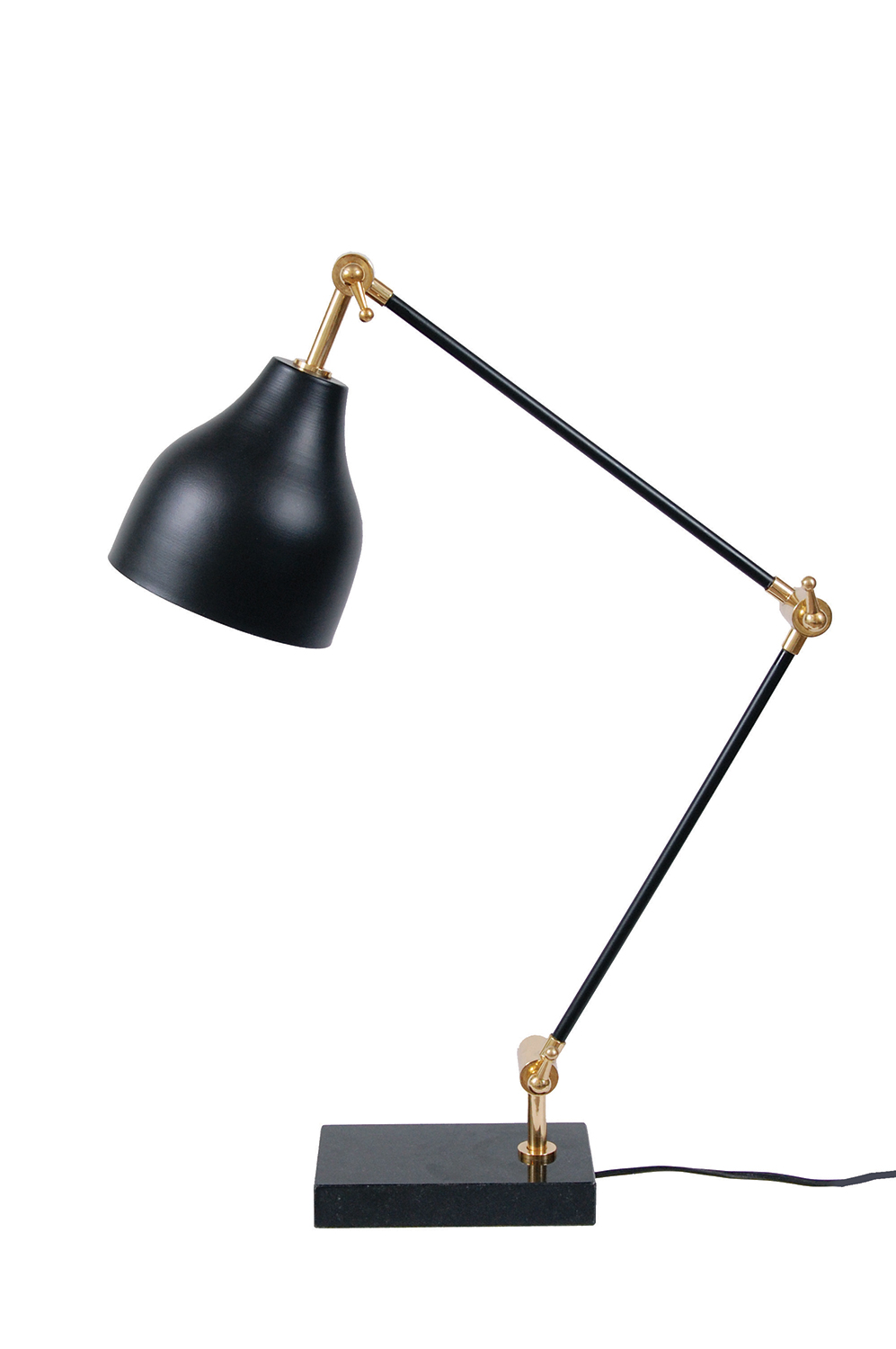 Ren-Wil Felix Table Lamp - Black/Gold