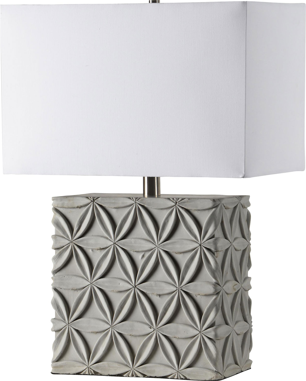 Ren-Wil Aristotle's Lantern Table Lamp - Light grey