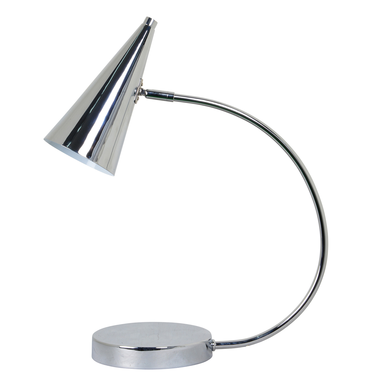 Ren-Wil Brace Table Lamp - Chrome