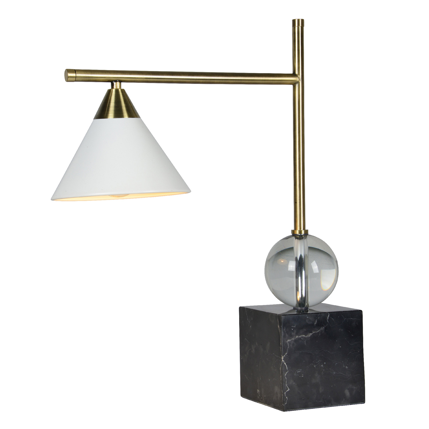 Ren-Wil Cruzo Table Lamp - Black and Gold