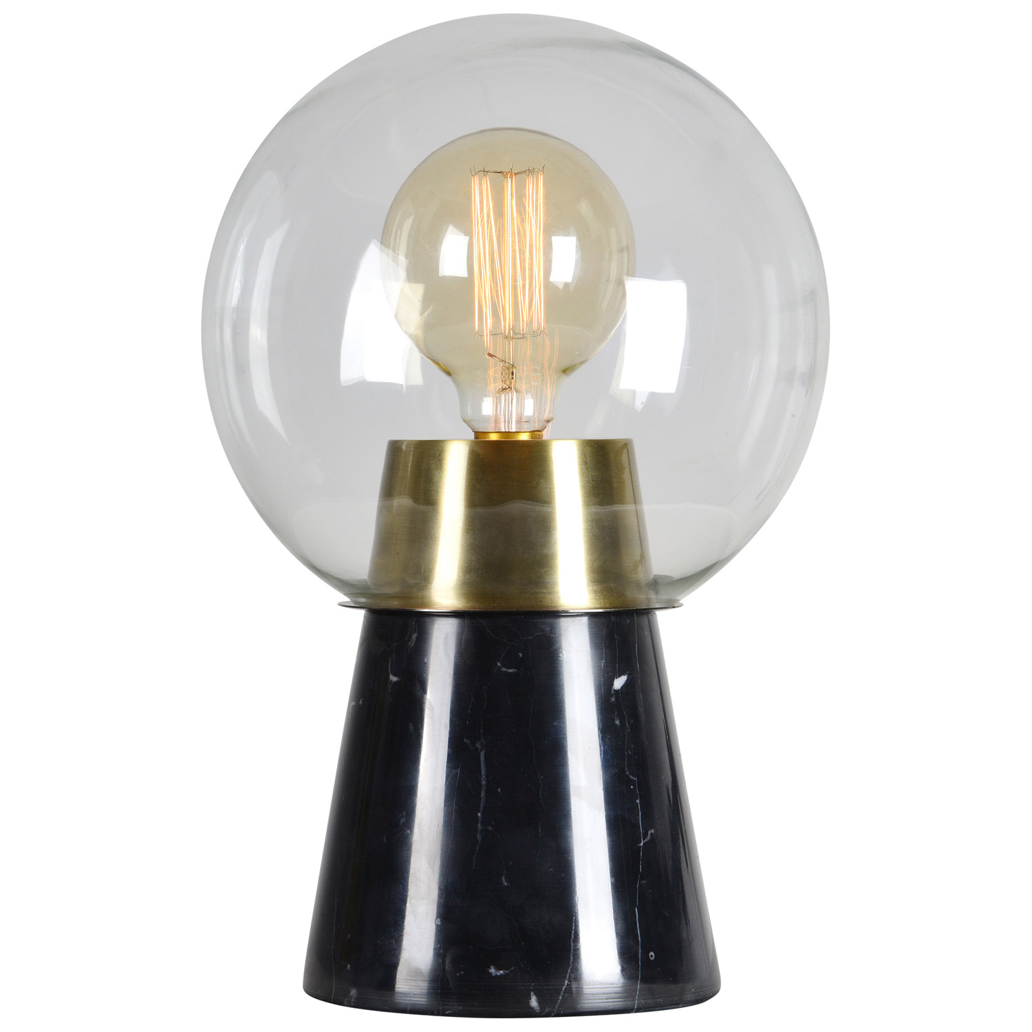 Ren-Wil Oswald Table Lamp - Antique Brass/Black