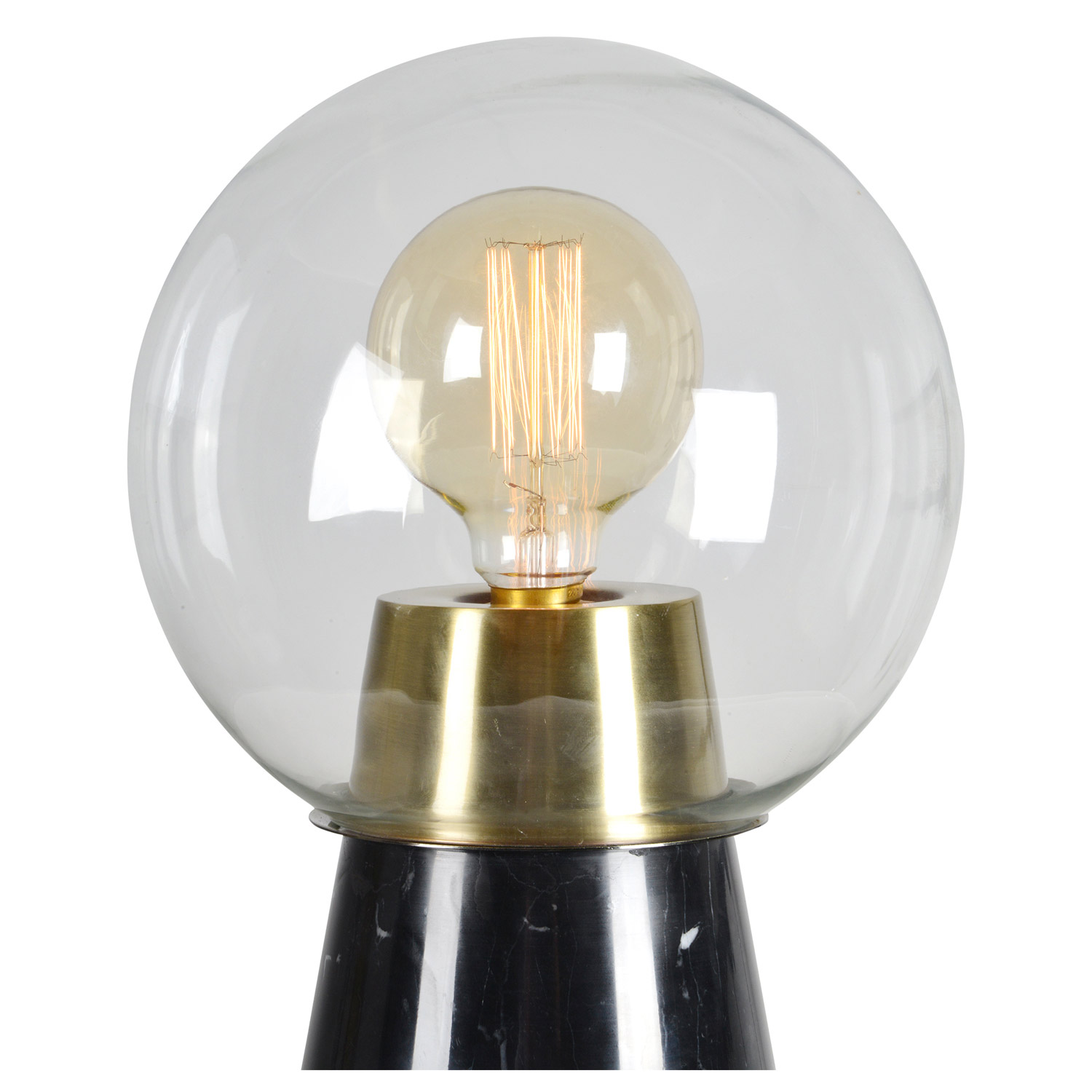 Ren-Wil Oswald Table Lamp - Antique Brass/Black