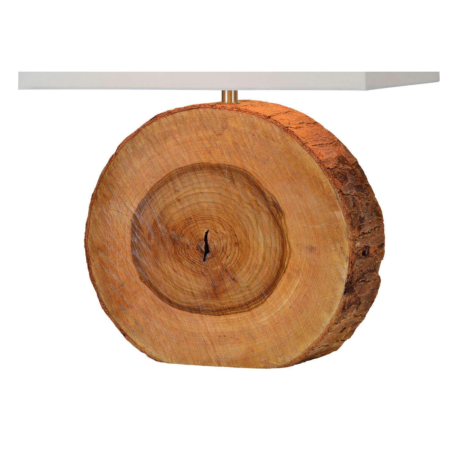 Ren-Wil Elixa Table Lamp - Natural Wood