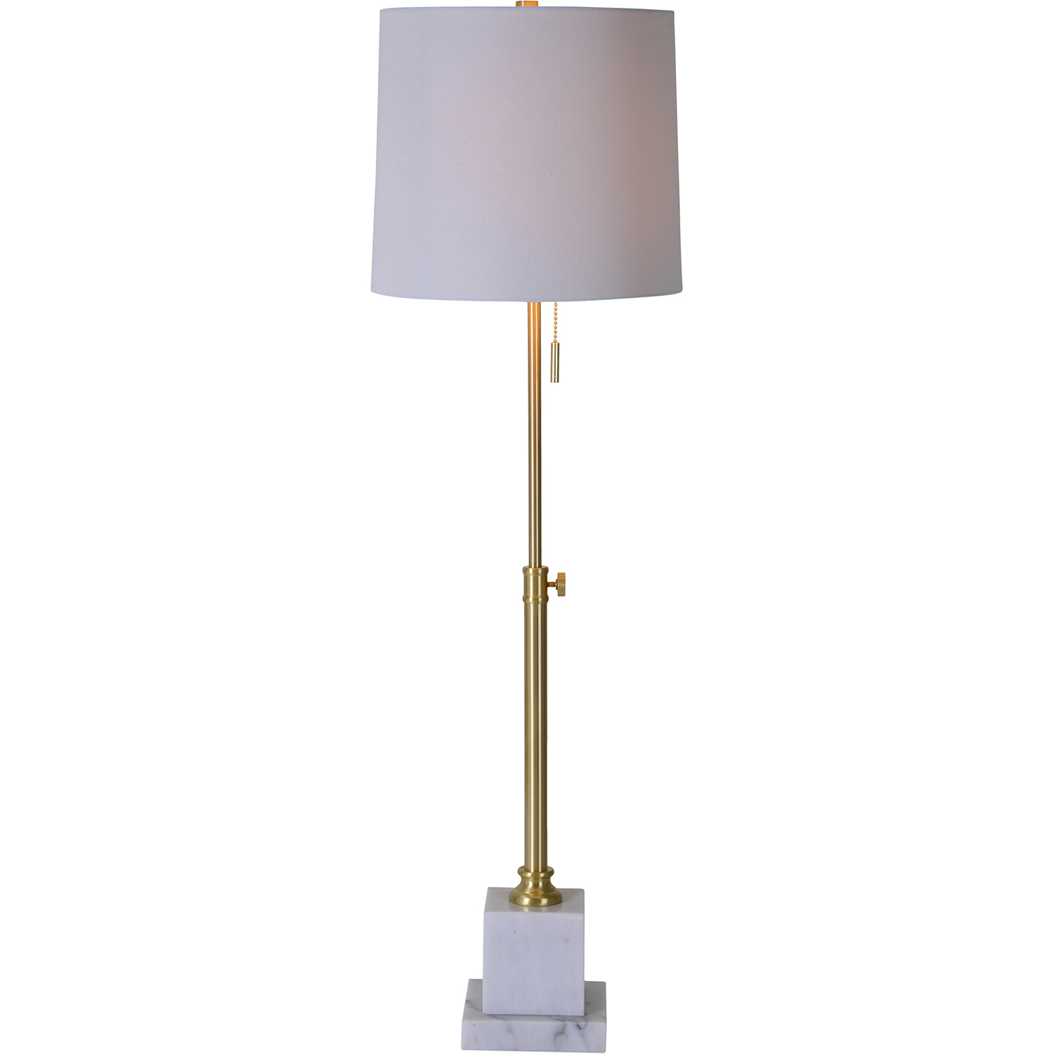 Ren-Wil Skeet Table Lamp - White Marble