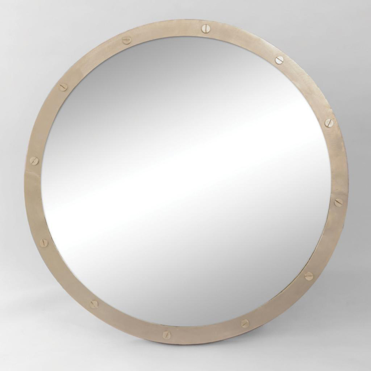 Ren-Wil Hudson Mirror - Nickel Plated