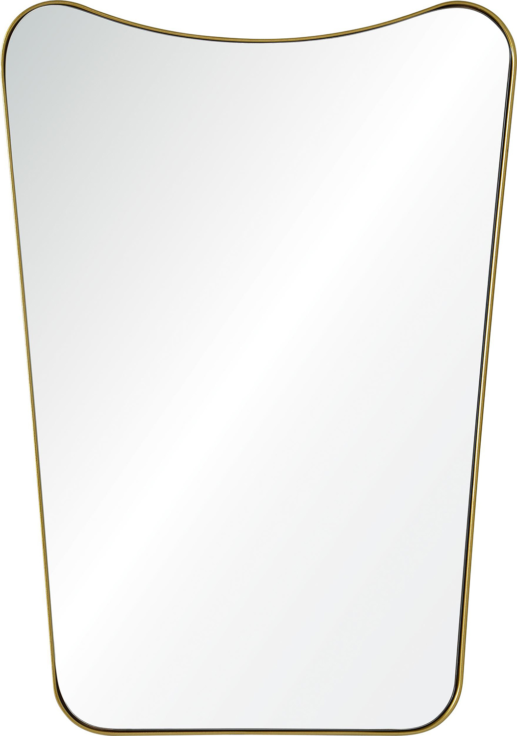 Ren-Wil Tufa Mirror - Gold powder Coated