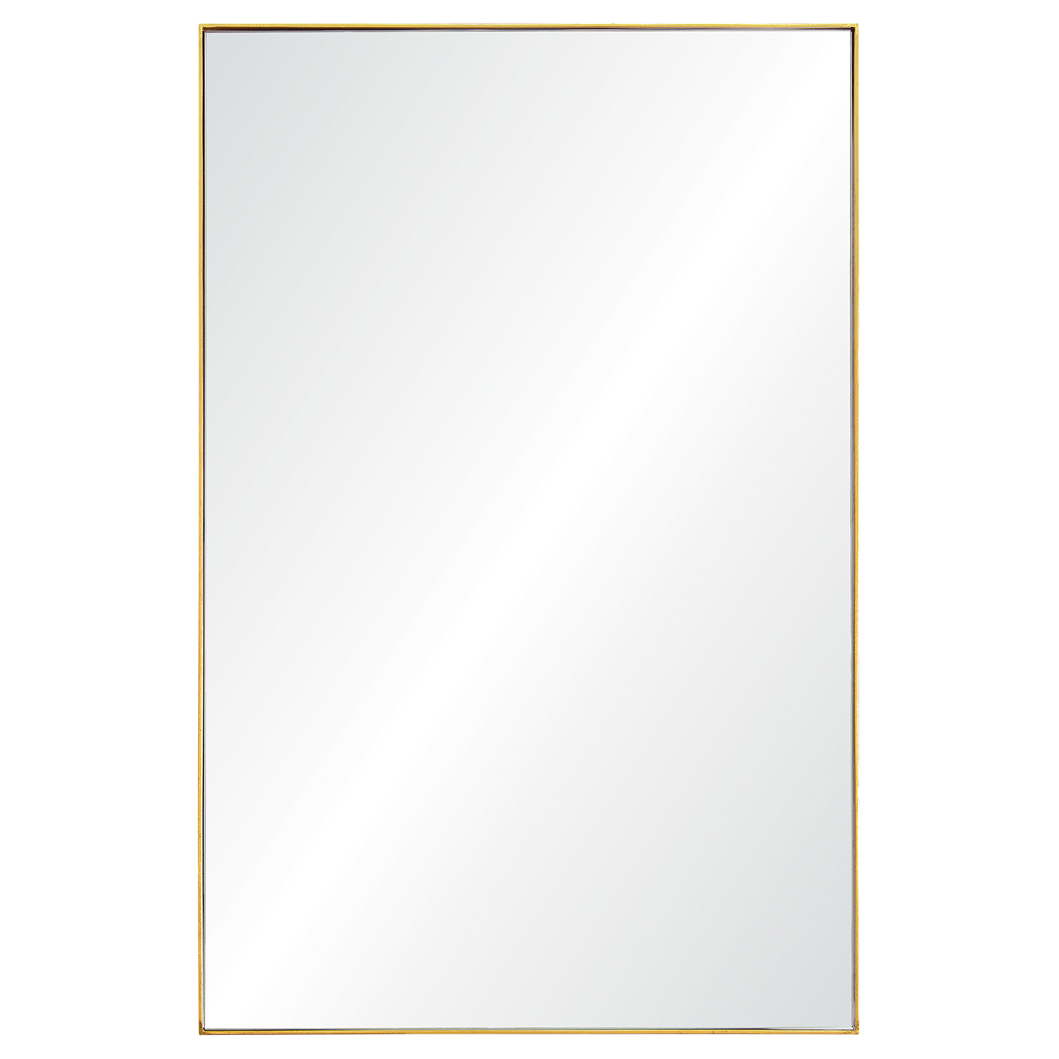 Ren-Wil Florence Rectangular Mirror - Gold Leaf