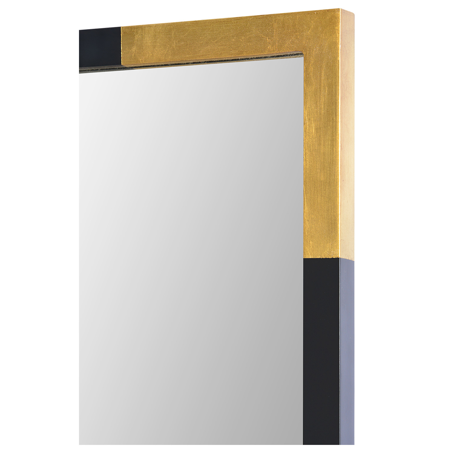 Ren-Wil Osmond Rectangular Mirror - Gold/Black