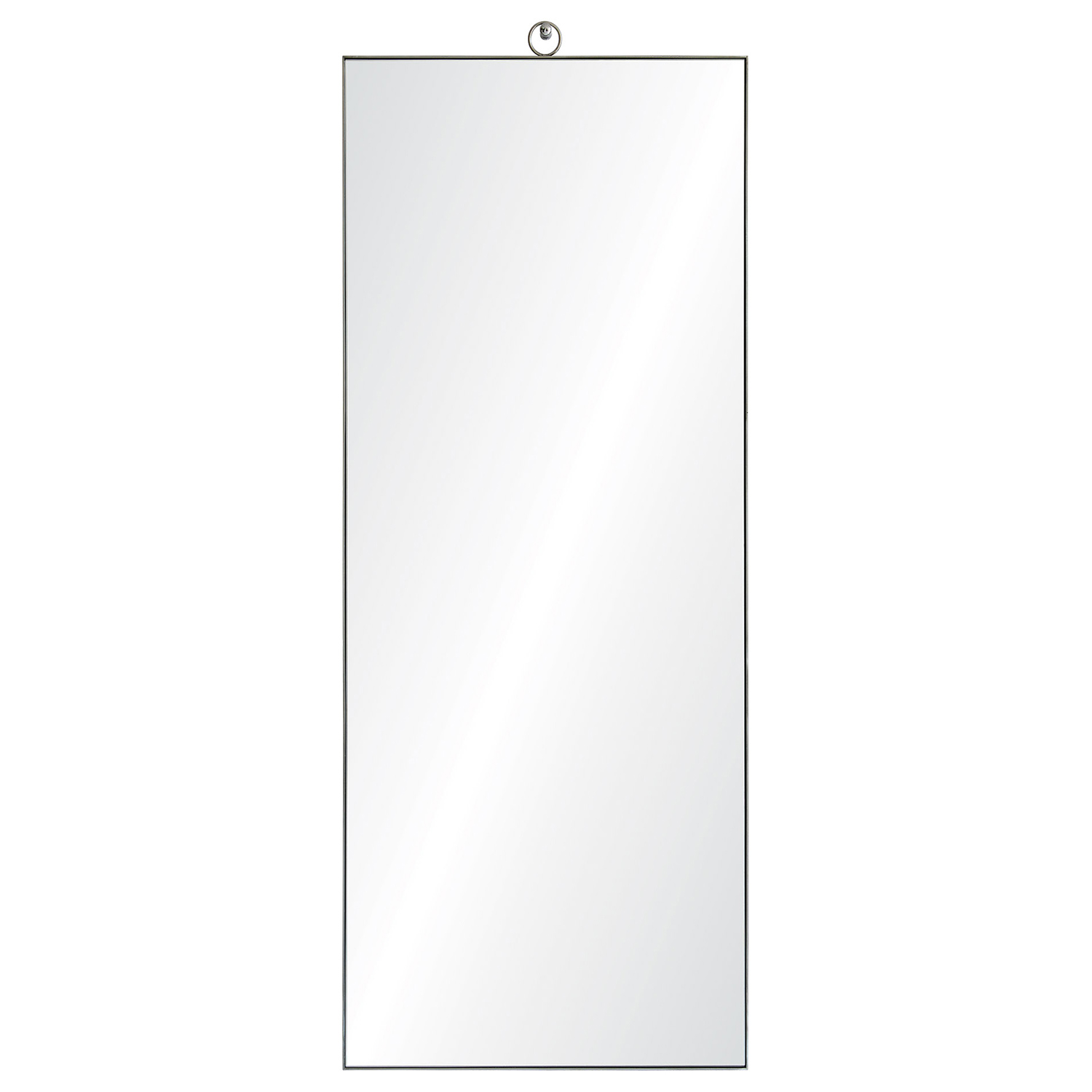 Ren-Wil Filbert Rectangular Mirror - Stainless Steel