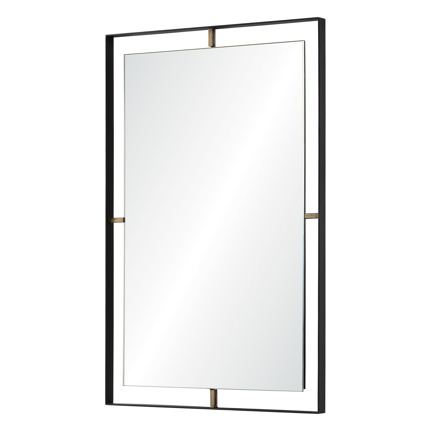 Ren-Wil Heston Rectangular Mirror - Matte Black